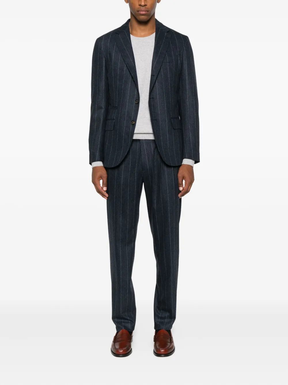 Eleventy pinstriped suit | Single Breasted Suits | Image 2