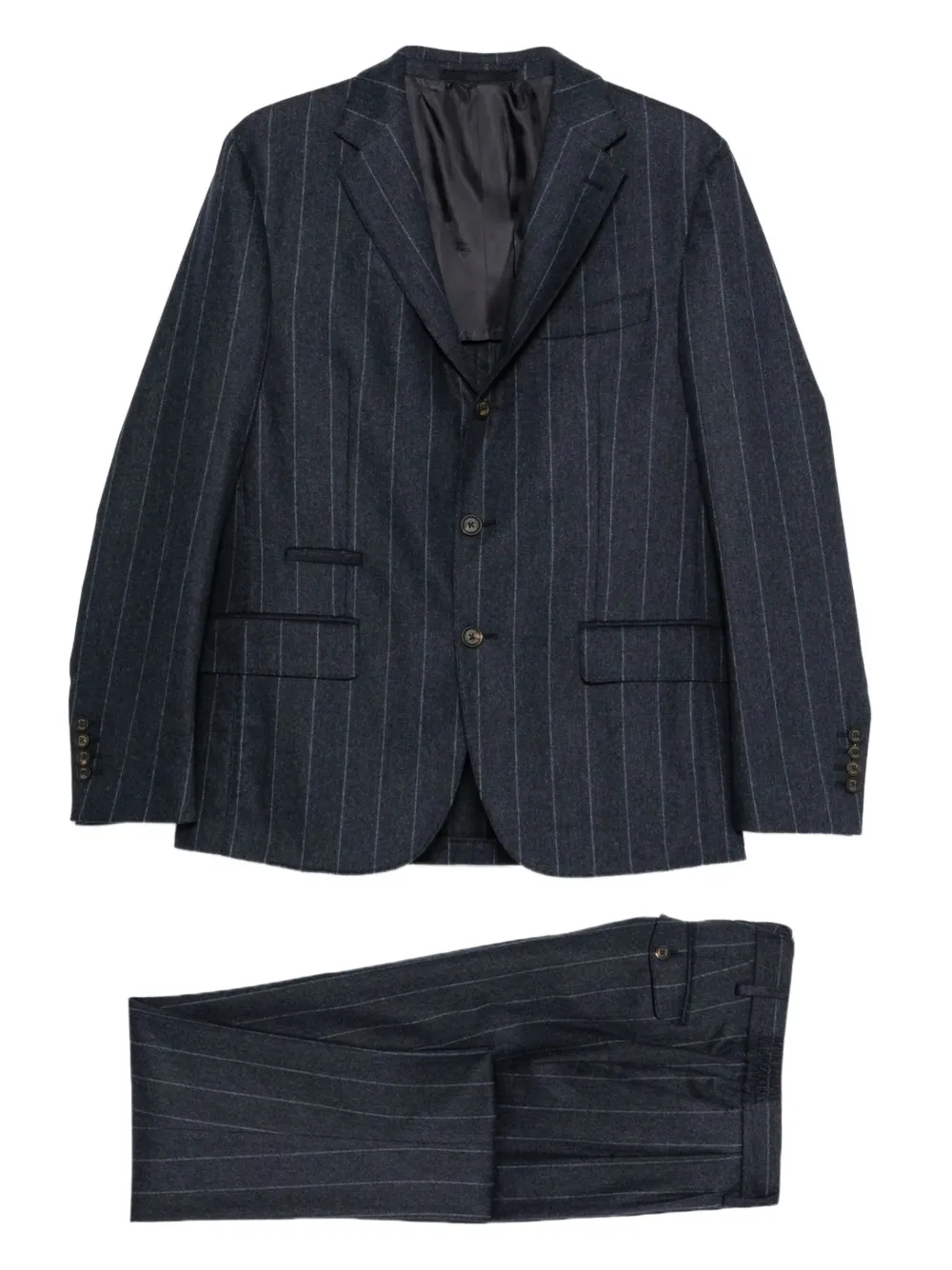 Eleventy pinstriped suit - Grigio