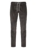 Eleventy drawstring corduroy trousers - Brown