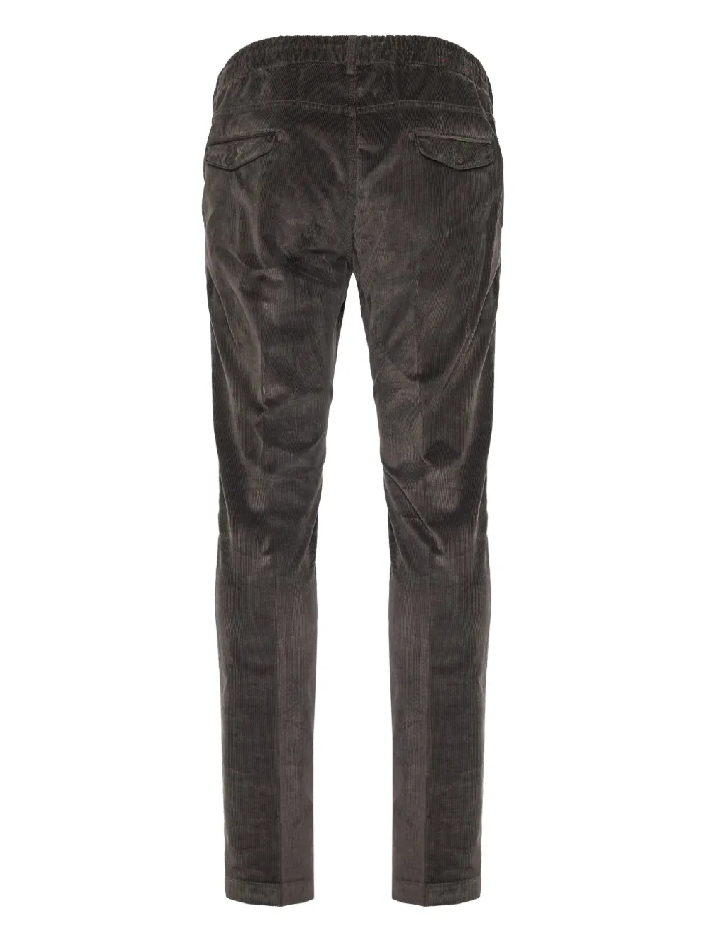 Eleventy drawstring corduroy trousers - Bruin