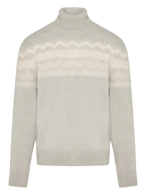 Eleventy silk-blend jumper