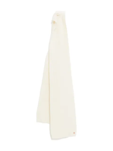Casablanca ribbed wool scarf