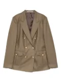 Tagliatore double-breasted jacket - Green
