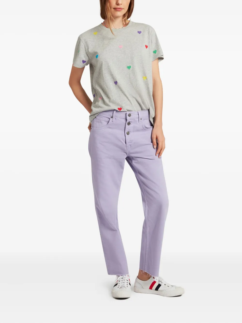 Mira Mikati heart cotton t-shirt | T-Shirts & Jersey Shirts | Image 2
