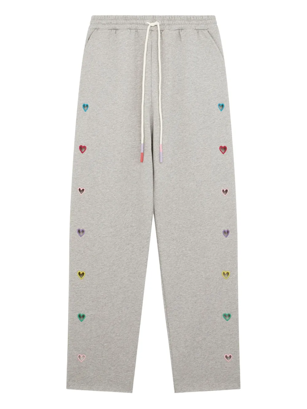 Mira Mikati heart-detail track pants | Grey | Image 1
