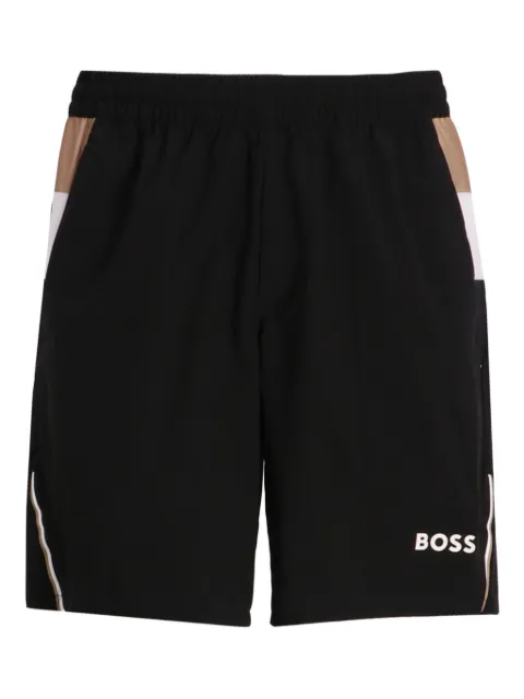 BOSS bermudas a paneles con cinturilla elástica