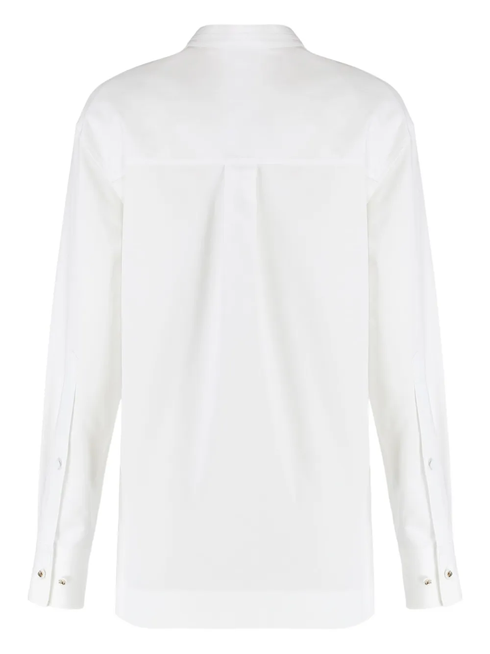 Gucci tie-neck poplin shirt Wit