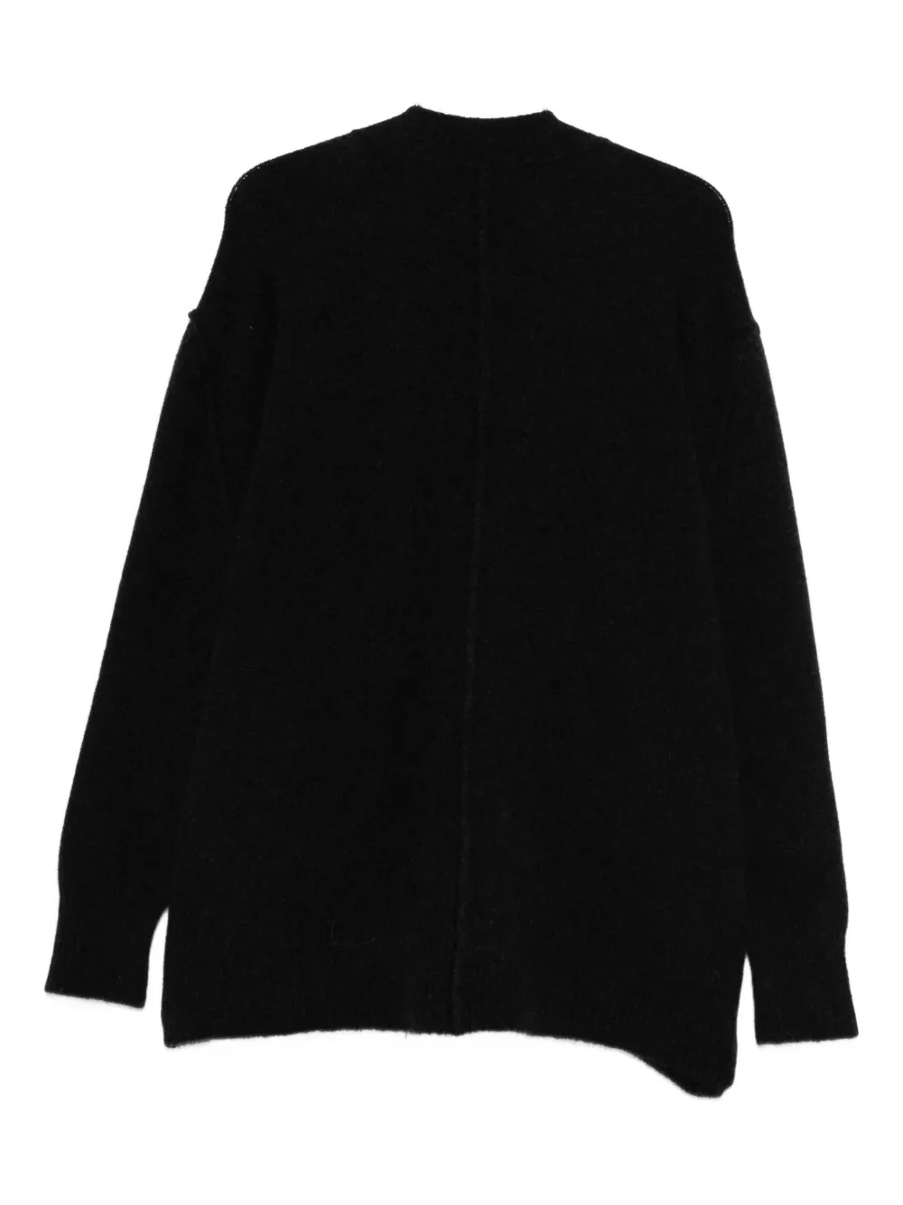 Isabel Benenato Buttoned-front Cardigan In Black