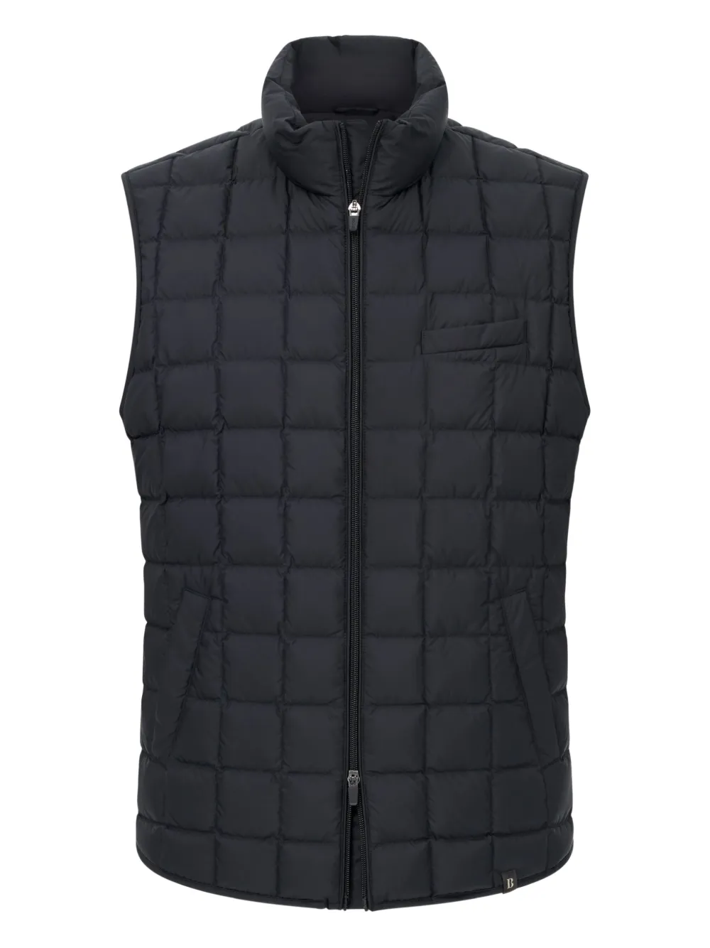 Boggi Milano quilted goose-down gilet | Blue | Image 1