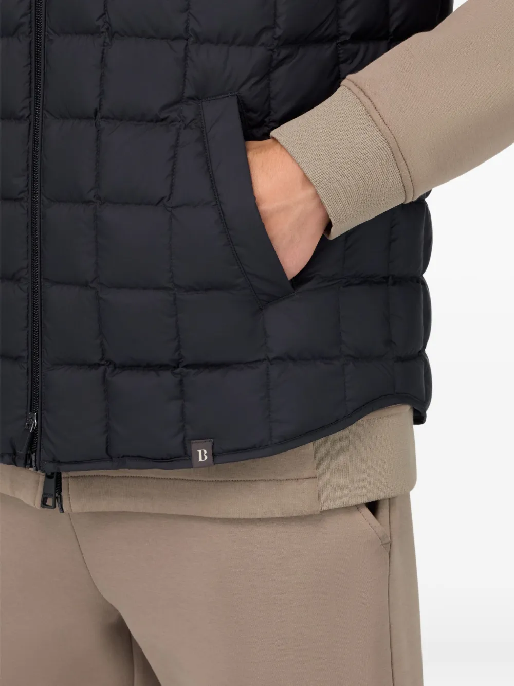 Boggi Milano Bodywarmer Blauw