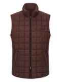 Boggi Milano quilted goose-down vest - Brown