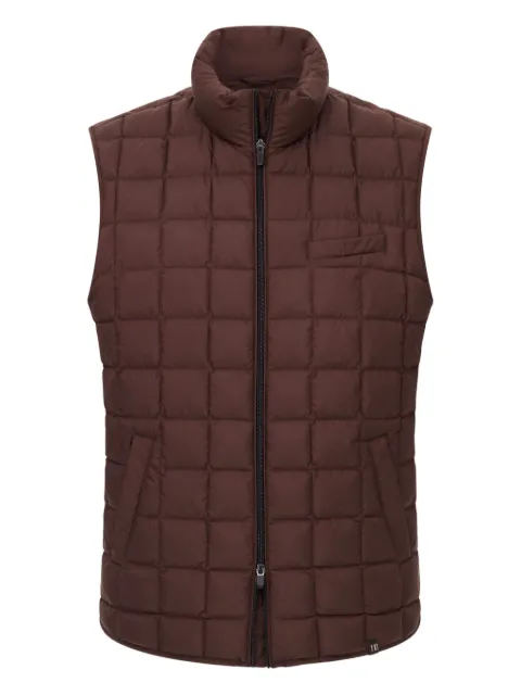Boggi Milano quilted goose-down vest