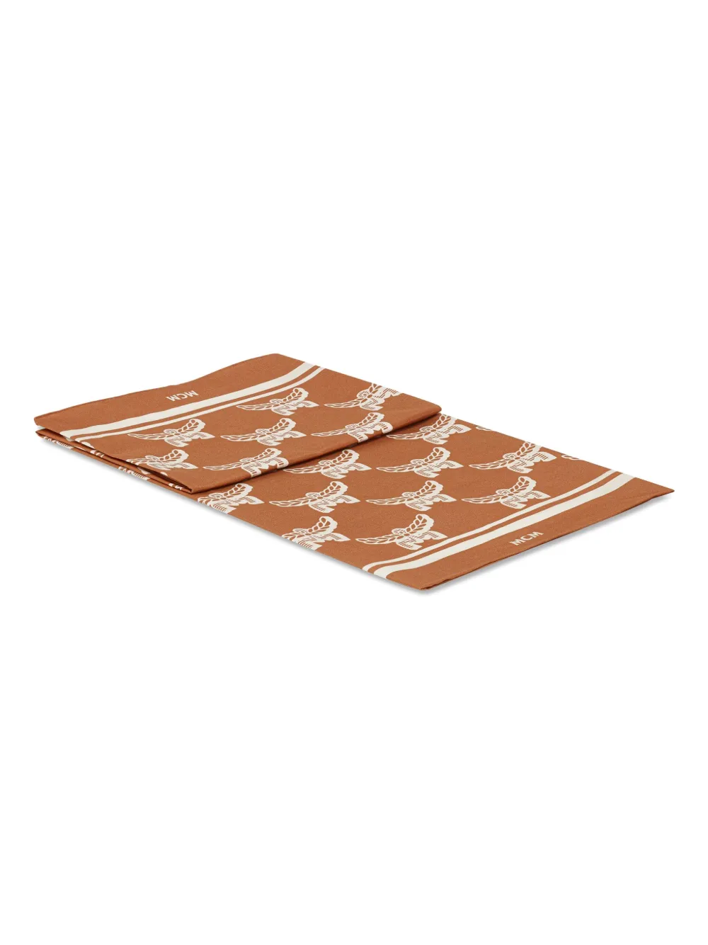 MCM monogram bandana scarf Bruin