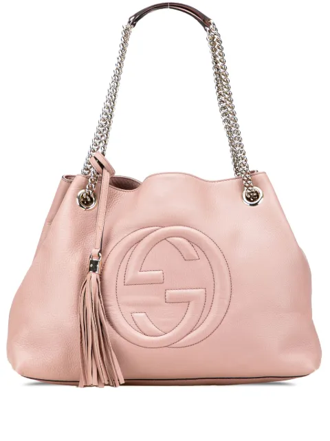 Gucci Pre-Owned 2000-2015 Medium Leather Soho Chain tote bag