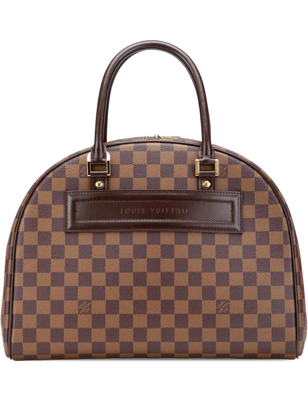 Louis Vuitton Pre-Owned bolsa de mano Nolita 24 Heures de Damier Ebene 2002 | marrón | Image 1