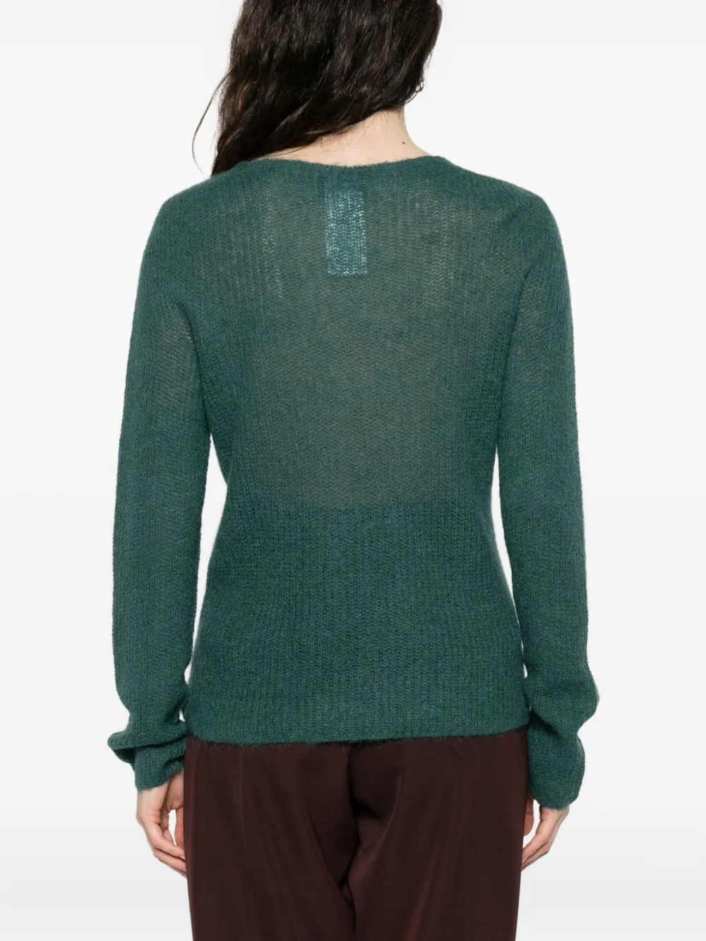 Emporio Armani Trui met ronde hals Groen