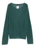 Emporio Armani crew-neck sweater - Green