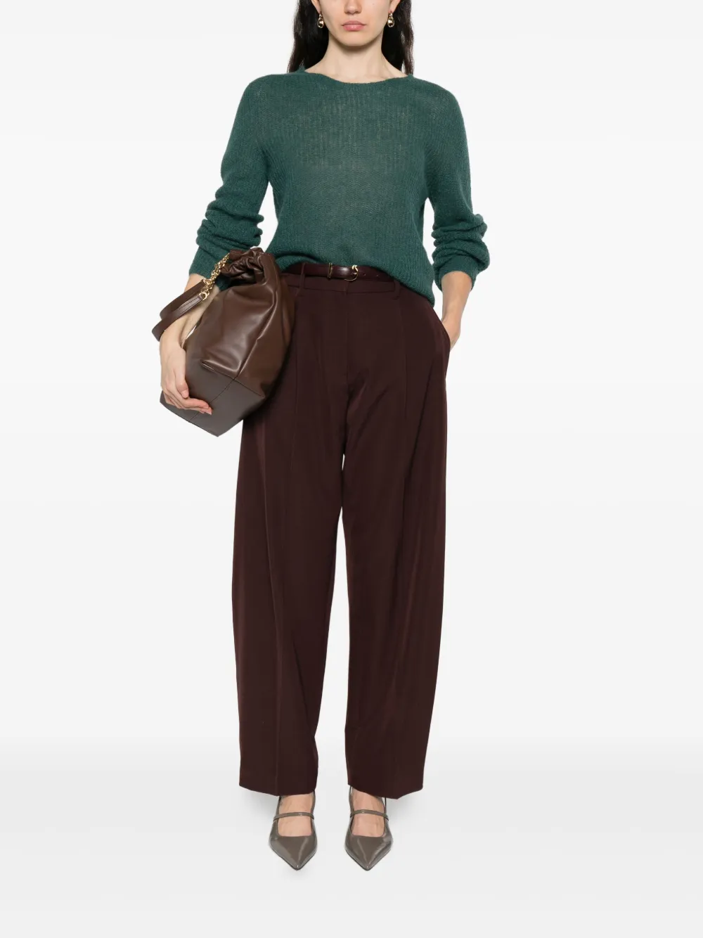 Emporio Armani crew-neck sweater | Knitted Sweaters | Image 2