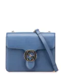 Gucci Pre-Owned 2016-2025 Small Dollar Calfskin Interlocking G crossbody bag - Blue