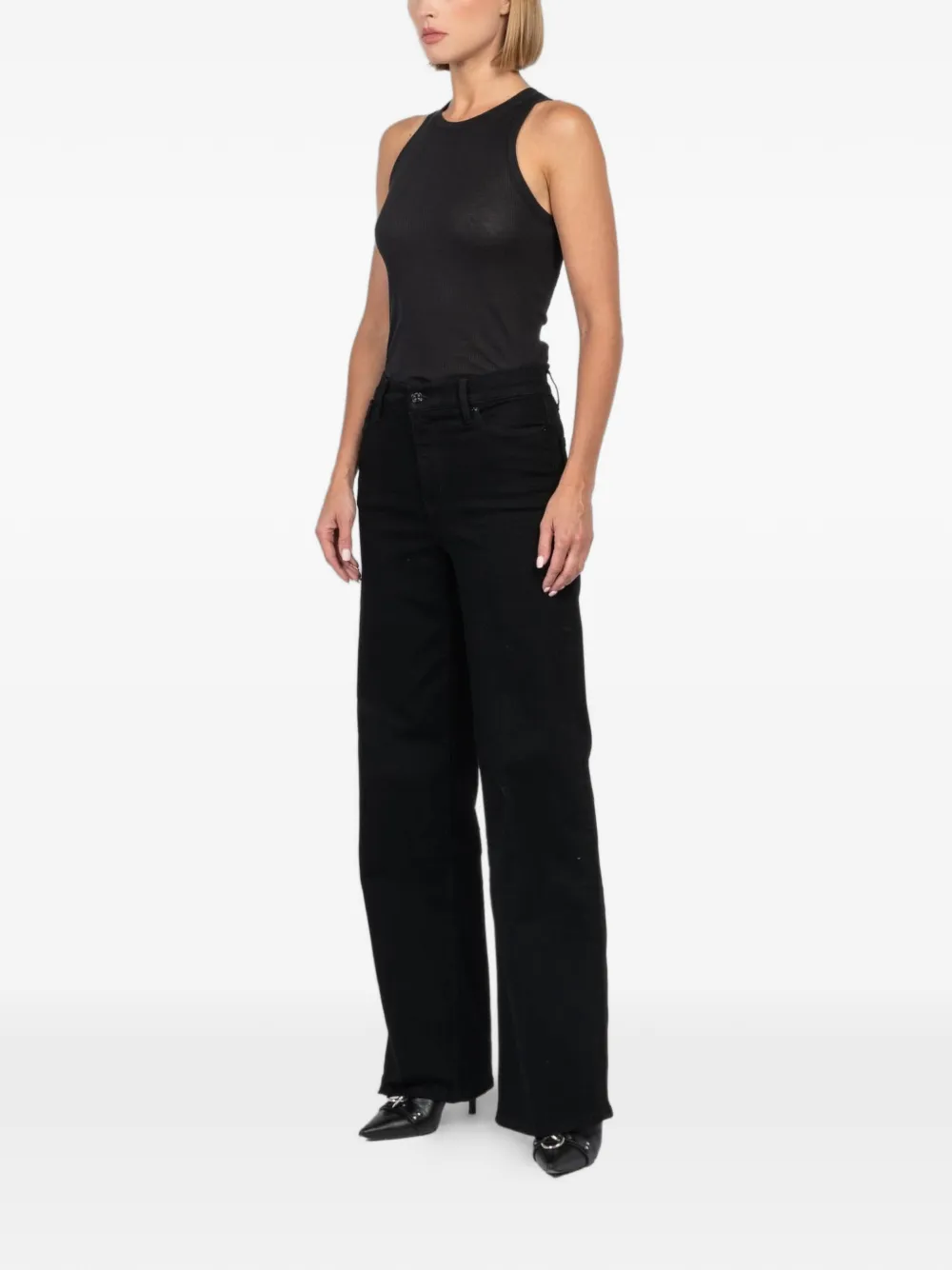 Le Slim Wide-Leg Jeans