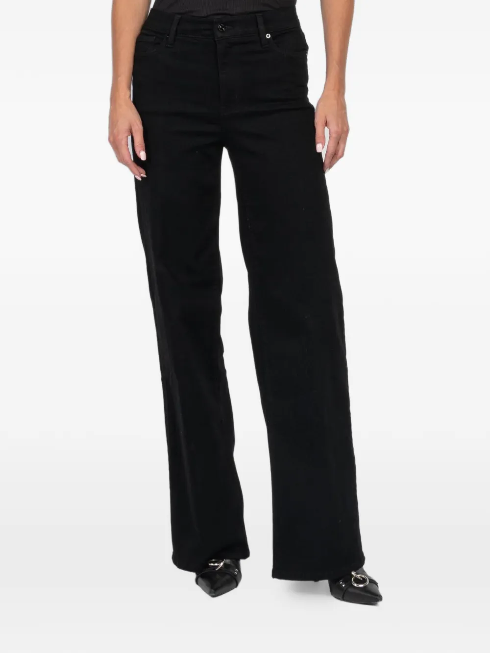 Le Slim Wide-Leg Jeans