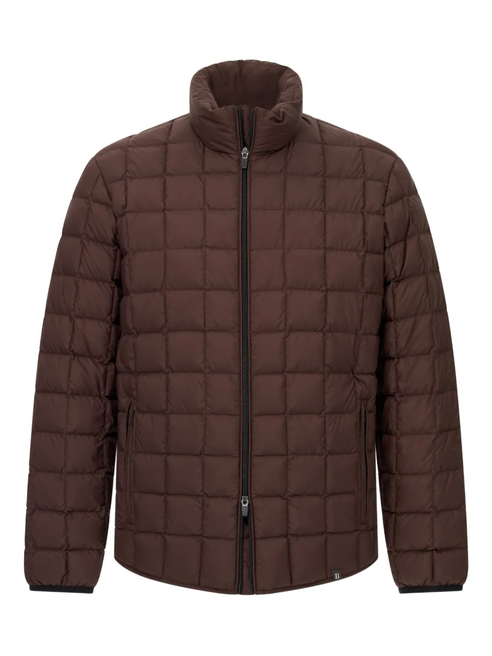 Boggi Milano quilted goose-down bomber jacket | Brown | Image 1