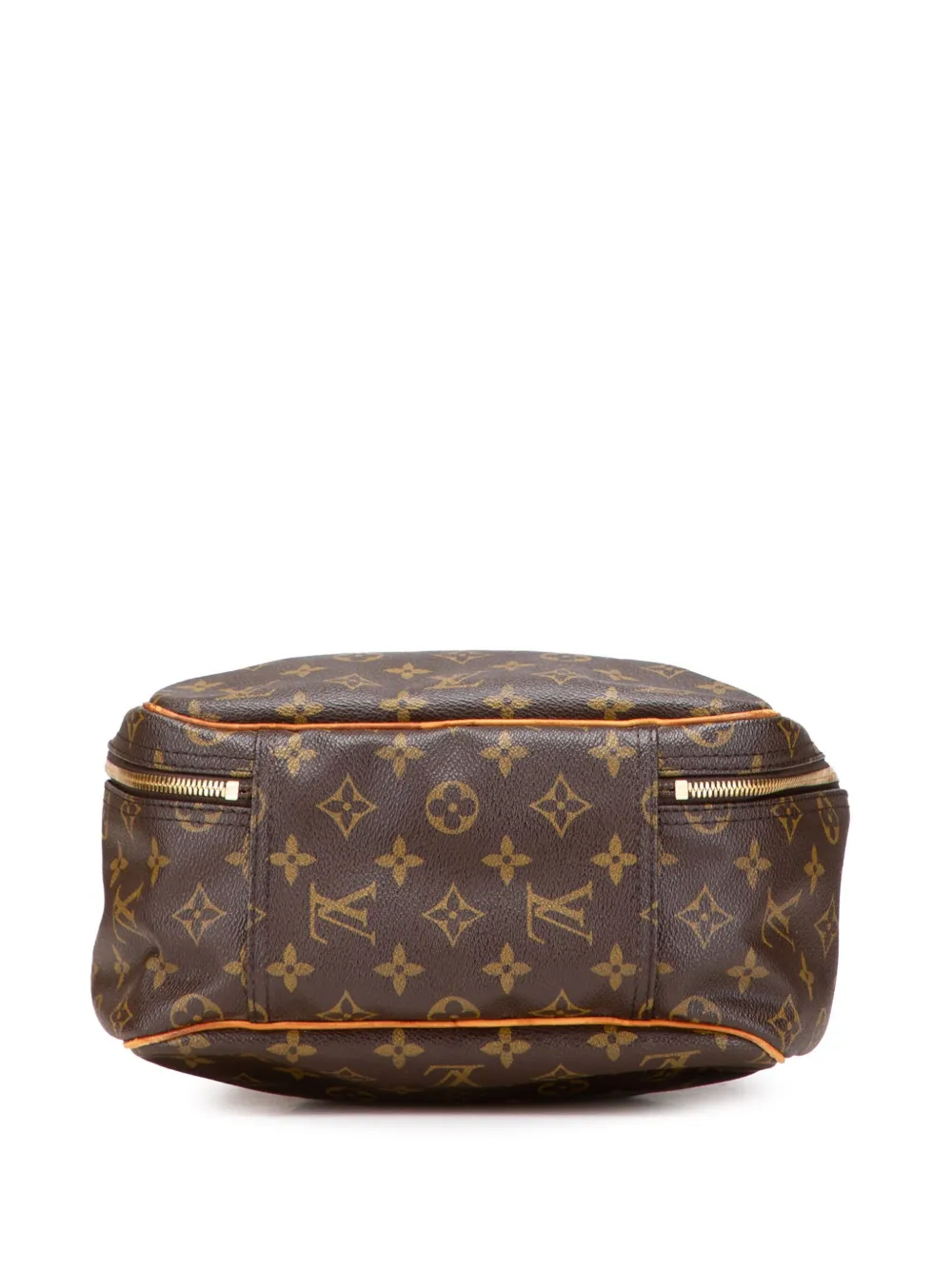 Pre-owned Louis Vuitton 1996 Monogram Excursion Handbag In Brown