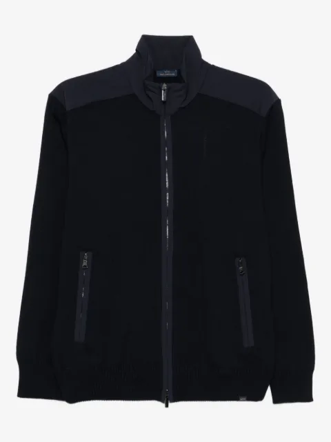 Paul & Shark zip-front wool cardigan