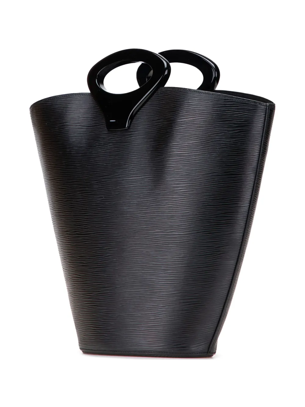 Pre-owned Louis Vuitton 1999 Epi Noctambule Tote Bag In Black