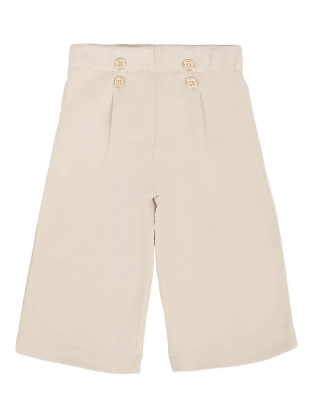 Mayoral Babies' Pleated Button Trousers In Neutral