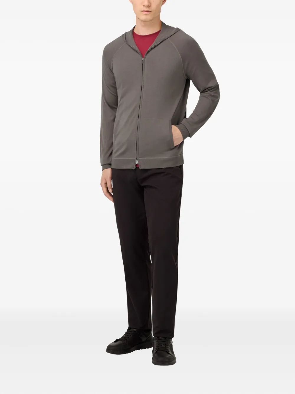 Boggi Milano zip-up hoodie | Hoodies | Image 2