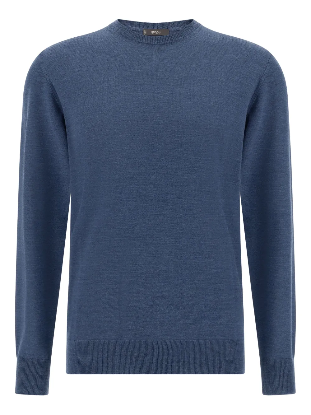 Boggi Milano Crew-neck Sweater In Blue