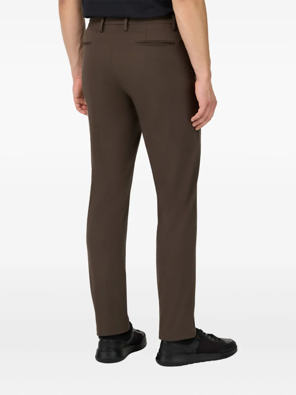 Boggi Milano Straight broek Bruin