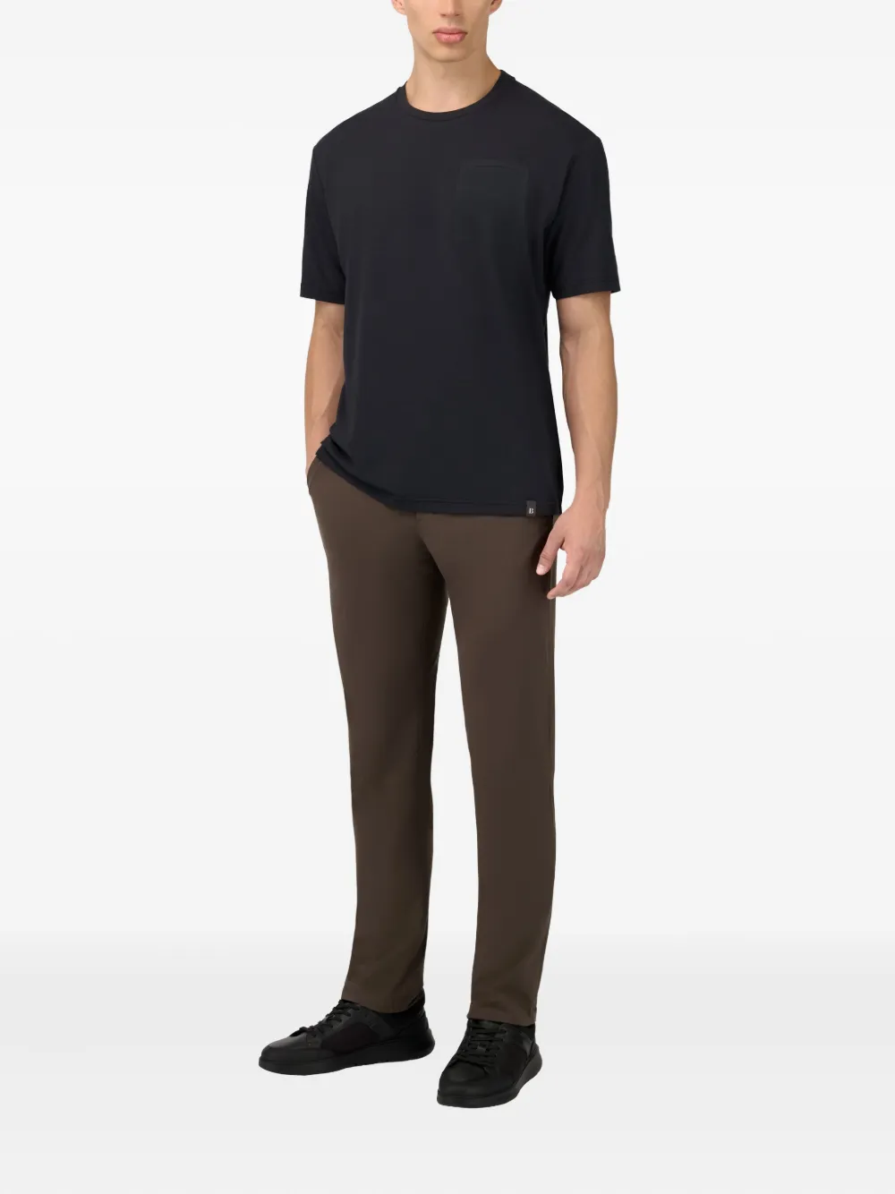 Boggi Milano Straight broek - Bruin