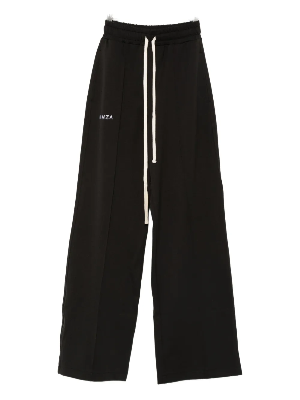 Hamza Karol Drawstring-cuffed Trousers In Black