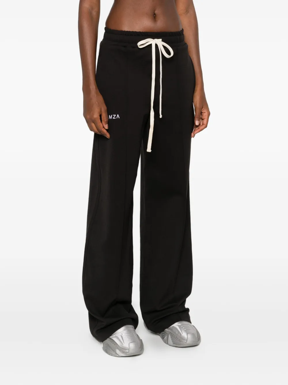 HAMZA Karol broek met trekkoordcuffs Zwart