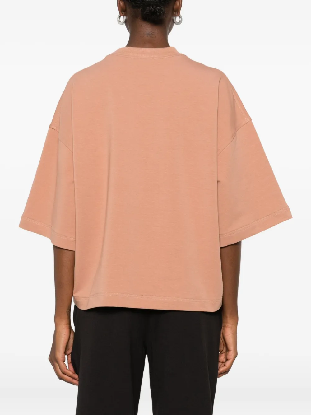HAMZA cotton-blend T-shirt Bruin