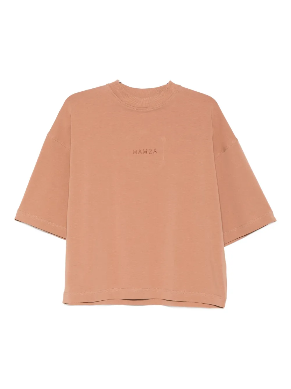 HAMZA cotton-blend T-shirt Bruin