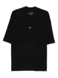 HAMZA calm embroidered T-shirt - Black