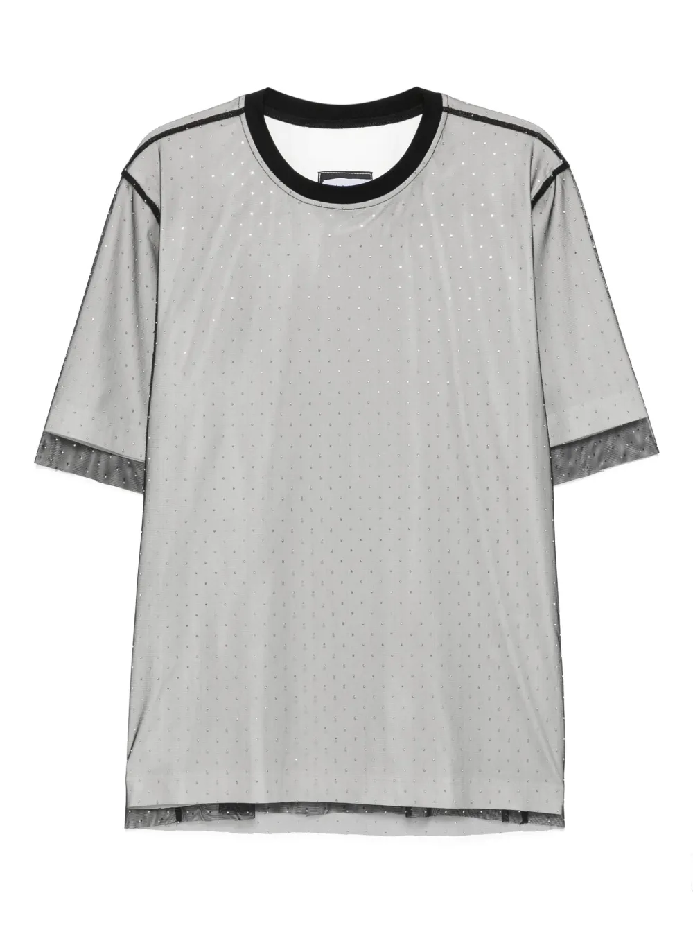 HAMZA Venus gelaagd T-shirt Wit
