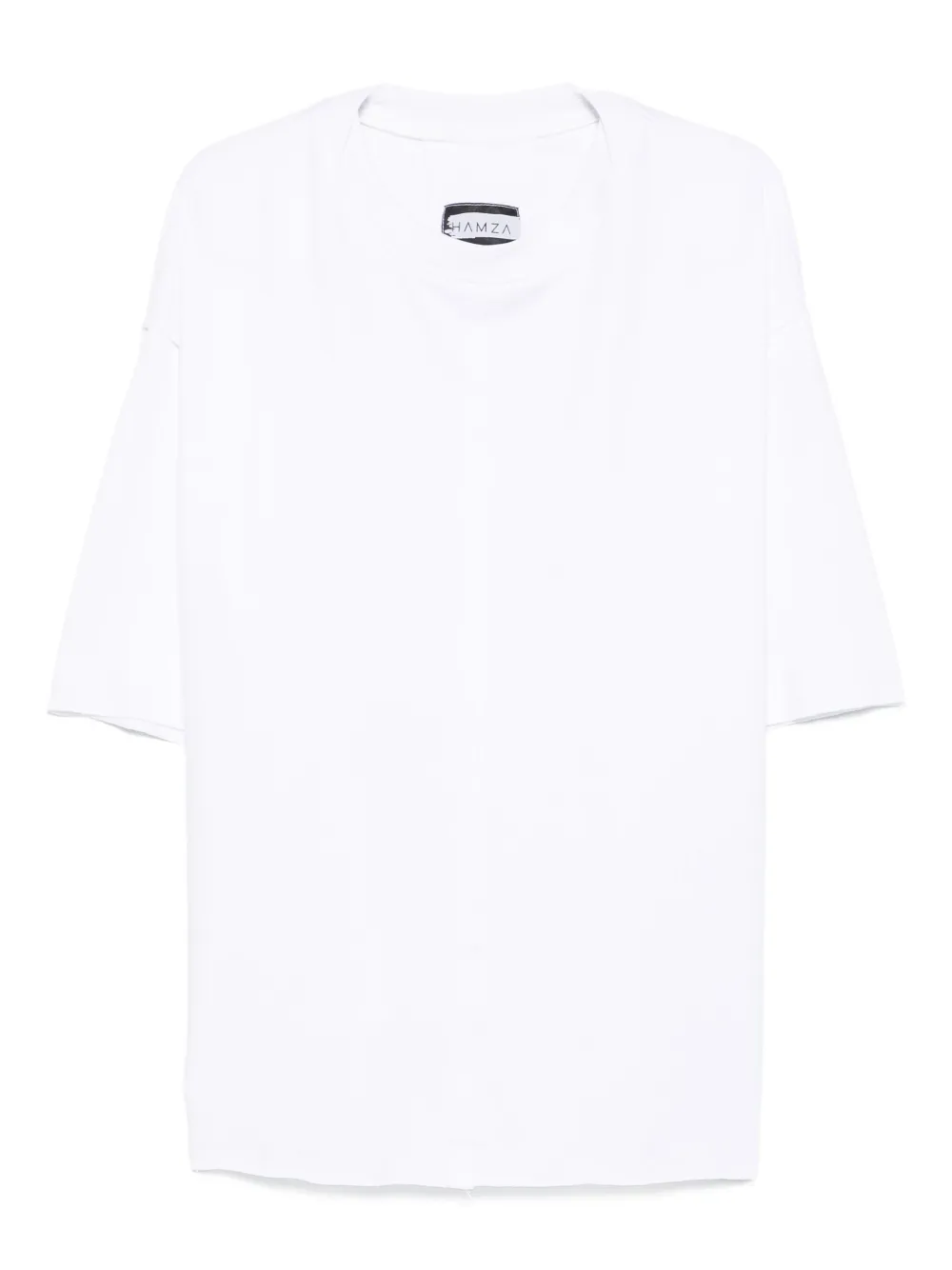 HAMZA short-sleeve cotton t-shirt | White | Image 1