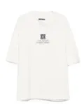 HAMZA Amore graphic-print T-shirt - White