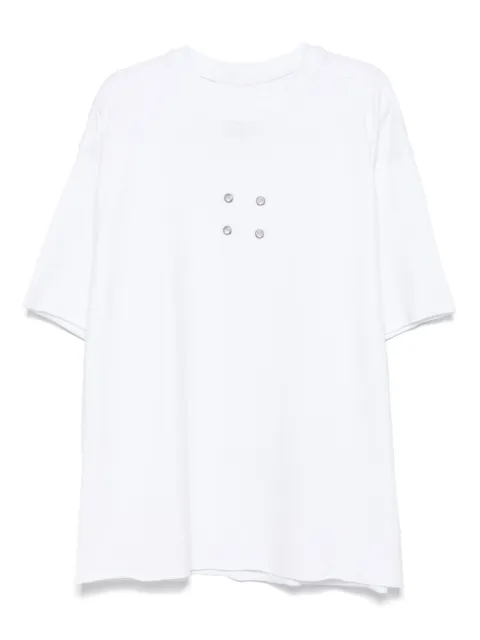 HAMZA Oversized II eyelet-detail T-shirt