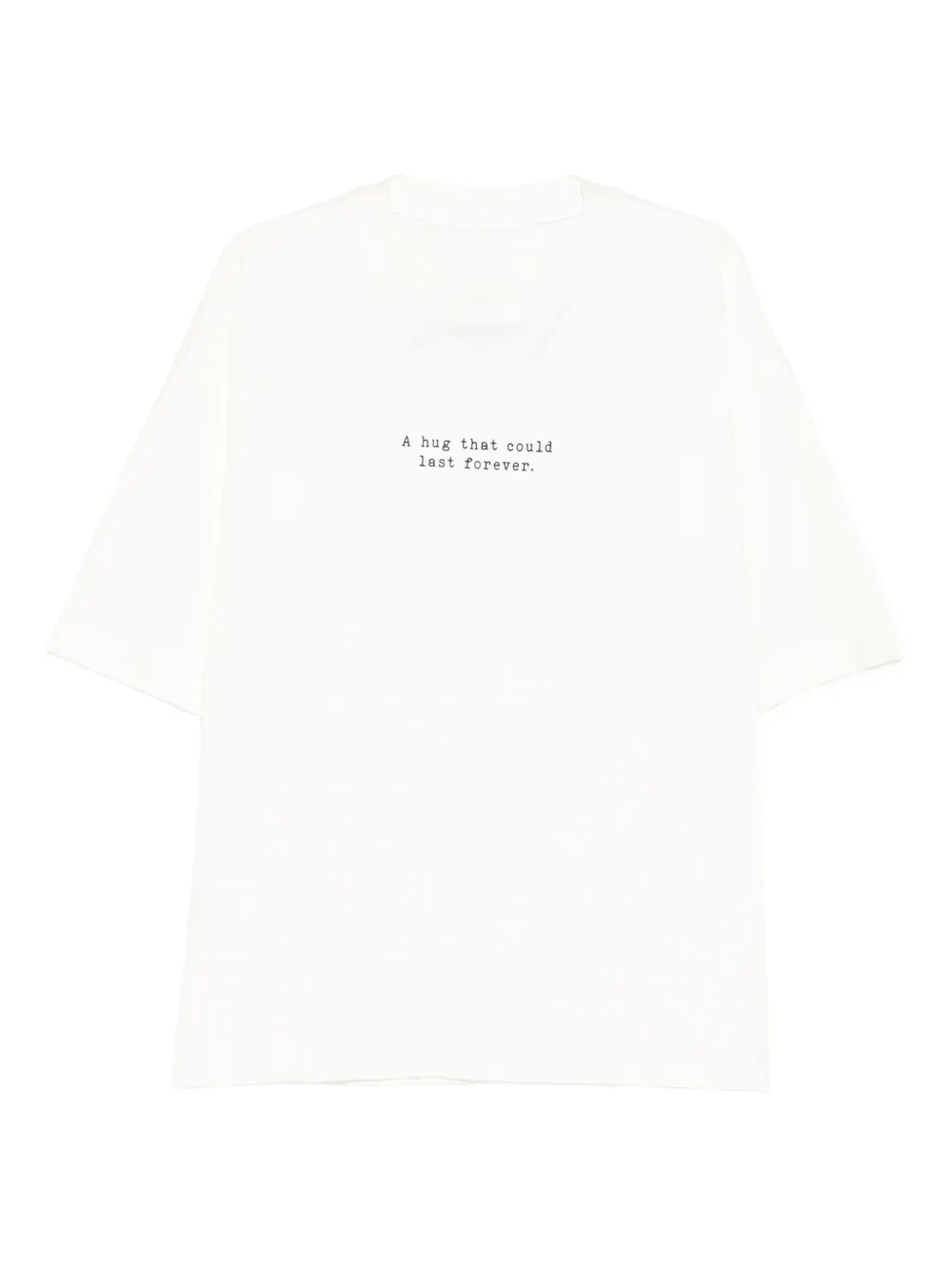 HAMZA playera con eslogan estampado | blanco | Image 1