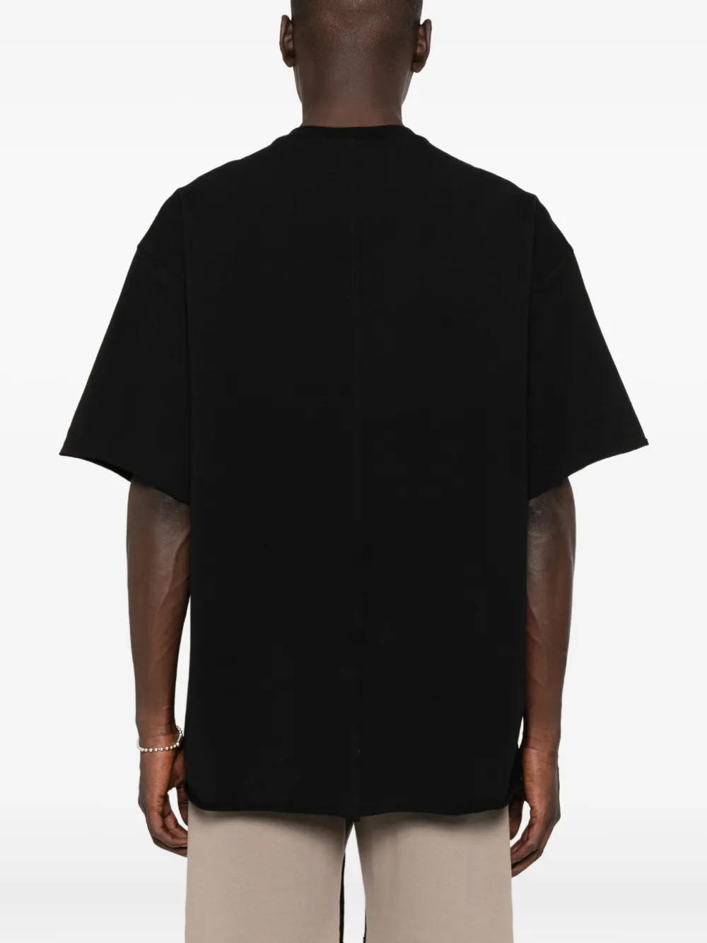  Hamza Oversized Ii Eyelet-detail T-shirt - Black 