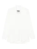 HAMZA mandarin-collar shirt - White