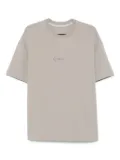 HAMZA logo-print crew-neck T-shirt - Grey
