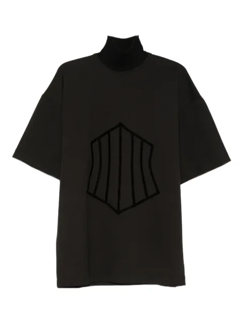 HAMZA Bella high-neck mini dress