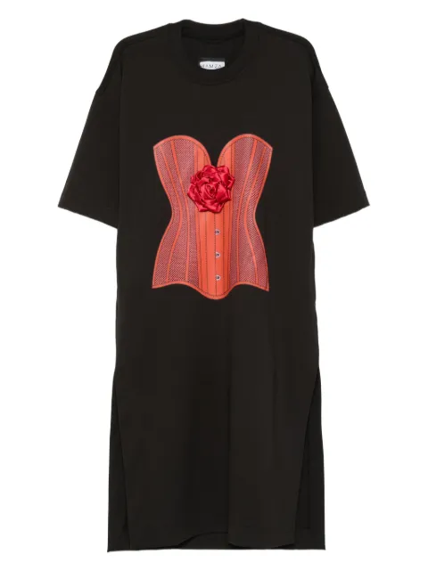 HAMZA Amalfi printed mini dress