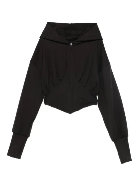 HAMZA Karol corset hoodie